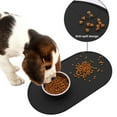 thumbnail image 4 of JoyMoreToys Waterproof Silicone Pet Feeding Mat with Raised Edge, 17.9x9.7 Inch, for Pet Feeding Food and Water, Splash-proof, BPA Free, 4 of 6