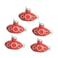 thumbnail image 2 of TISHITA 5 Pieces Mini Submarine Tank Ornament Decorative Versatile Children Toy Red, 2 of 8