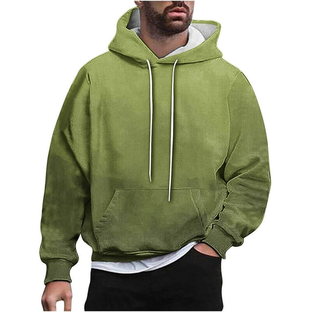 Rbaofujie Chemises à Manches Longues pour Hommes Chandails en Molleton à Capuche Mode Décontractée Col Rond Imprimé Pull Manches Longues Hauts Chandails en Molleton Chandails en Molleton pour Hommes