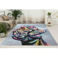 thumbnail image 3 of Graffiti Rugs, Fist Graffiti Rugs, Colorful Fist Rug, Bath Rug, Street Art Fist Rug, Anti-Slip Carpet Rug, Saloon Rugs, Man Cave Rug, 5.9'x9.2' - 180x280 cm, 3 of 8