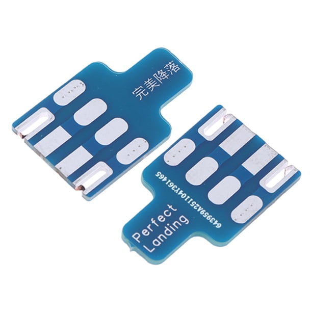 2 piezas de placa de ayuda para soldar conectores de aviones RC, reemplazo de alto rendimiento, fácil de usar. Tablero de 6 pines