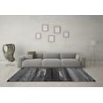 thumbnail image 3 of Ahgly Company Indoor Rectangle Oriental Gray Modern Area Rugs, 2' x 3', 3 of 4