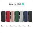 thumbnail image 2 of ELEHOLD for Galaxy Z Fold 6 Phone Case with Kickstand, Full Body PU Leather Hinge Protection Case for Samsung Galaxy Z Fold 6,Silver, 2 of 2