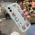 thumbnail image 3 of Funda de teléfono para iPhone 14 Pro Max 14plus 13pro Max 13mini funda para teléfono Doraemon HP funda blanda a prueba de golpes funda colorida borde de onda gato transparente funda protectora creativ, 3 of 4