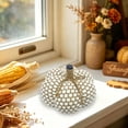 thumbnail image 5 of WKSCLPAI Halloween Knitted Pumpkin Decoration Yellow Color Thanksgiving Festival Party Home Shelf Tabletop Display Ornament, 5 of 7