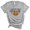 Grey, variant on Pie for Two Please Shirt Unisex Large White
