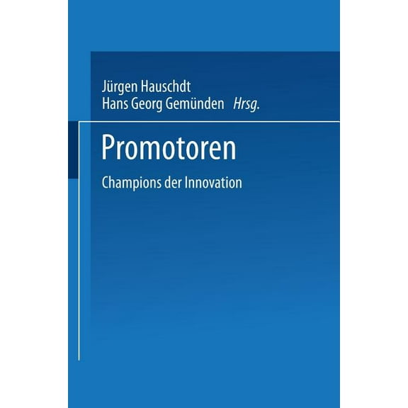 Promotoren: Champions Der Innovation, (Paperback)
