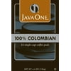 Java One, 100 Percent Colombian 14 Single Cup Coffee Pods, 4.4 Oz, 6 Ct