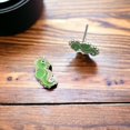 thumbnail image 3 of 925 Sterling Silver Seahorse Ear Studs Tiny Ocean animal Earrings Enamel Cartilage Ear Studs Girls Earrings Minimalist Handmade Gift, 3 of 5