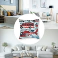 thumbnail image 5 of nygtbtfer Police Car Throw Pillow Soft Fire Truck Decorative Throw Pillowcase for Kids Teens Vehicle Pillow Case Cushion Cover Airplane Pattern Red Blue Cushion Case White, 5 of 7