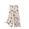 thumbnail image 2 of Warop Women's Pajama Pants with Elastic Waistband, Bow Print, Comfortable and Casual for Home and Daily Use, 2 of 9