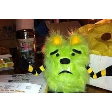 Asdf Whatifmonsters Plush Soft Stuffed 9" Green Monster Doll Toy