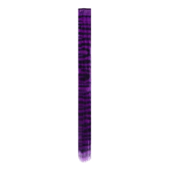 Tail Hair Extensions 18 Inch In Straight Synthetic for Daily Use – Printed Design Lightweight Full-Length Wig Enhancing Accessory