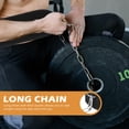 thumbnail image 3 of OULII Chaînes de Musculation Ceinture d'Exercice Réglable Lot de 1 92x15 5cm Design Profilé, 3 of 8