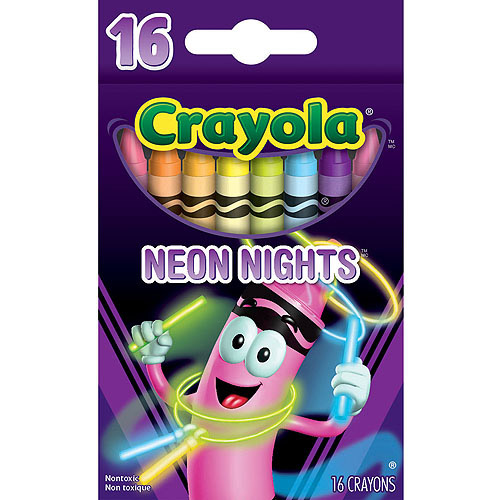 Crayola Neon Nights Crayons