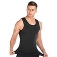 thumbnail image 4 of Men Shapewear Vest Seamless Shaper Top Sweatshirt Sportswear Compression Underwear Firm Control Tummy Belly Paunch Waist Trainer Trimmer Slimmer Lose Weight Abs Curve Stretchable Brief, 4 of 9