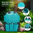 thumbnail image 4 of Garden Tool Set 11-Piece Heavy-Duty Aluminum Hand Tools with Tote Bag Ergonomic Handles Rust-Proof Starter Kit Gardening Essentials, 4 of 4