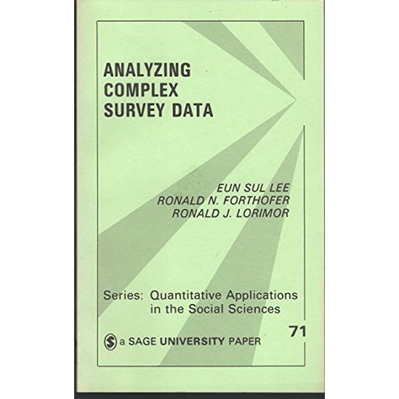 Pre-Owned Analyzing Complex Survey Data (Quantitative Applications in the Social Sciences), 9780803930148, 0803930143, Paperback,