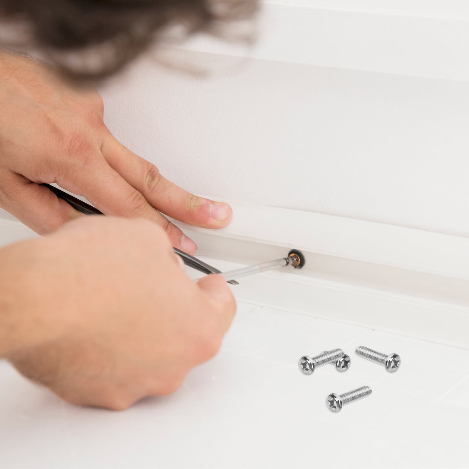 unbranded  Self Tapping Screws for Metal Replacement Screwdriver Concrete Silver