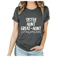 thumbnail image 6 of LYXSSBYX Womens T Shirts Graphic Tees Trendy Women's Letter Printed Short Sleeved Casual Loose Top Short Sleeved Round Neck Top/shirt, 6 of 6