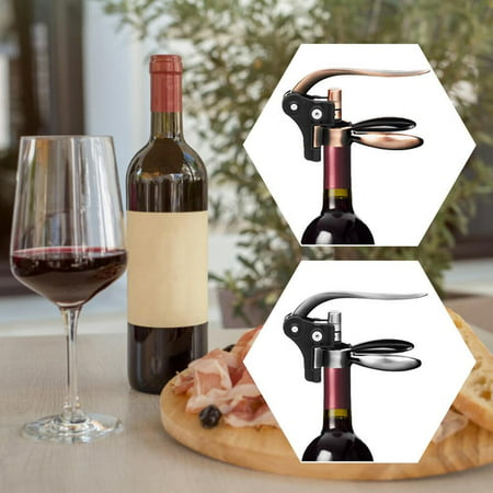 

Wine Bottle Opener Rabbit Lever Corkscrew Set Wine Gift Kit for Women Men