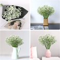 thumbnail image 5 of EZFLOWERY 12 Pcs Artificial Babys Breath Flowers, Gypsophila Real Touch Flowers for DIY Wedding Bouquets, Crown, Party, Hotel, Table, Home Decoration (White), 5 of 8