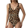 thumbnail image 5 of Luvrsol Swimsuit Women Leopard Print One-piece Swimsuit Bathing Suit for Women, Size S-2XL, 5 of 5