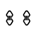 thumbnail image 1 of Greeniant Conector de cuerda giratoria de 360 grados, equipo de rodamiento de bolas de seguridad para escalada, aro giratorio para Negro 2Conjunto, 1 of 6