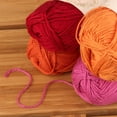 thumbnail image 3 of JubileeYarn Bamboo Cotton Sport Yarn - Shades of Orange - 4 Skeins, 3 of 7
