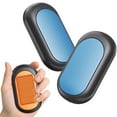 thumbnail image 2 of Goowood Rechargeable Hand Warmers 2 pack Magnetic Split Electric Hand Warmer and Power Bank up to 8 hrs Heat Portable Pocket Warmer, 2 of 9