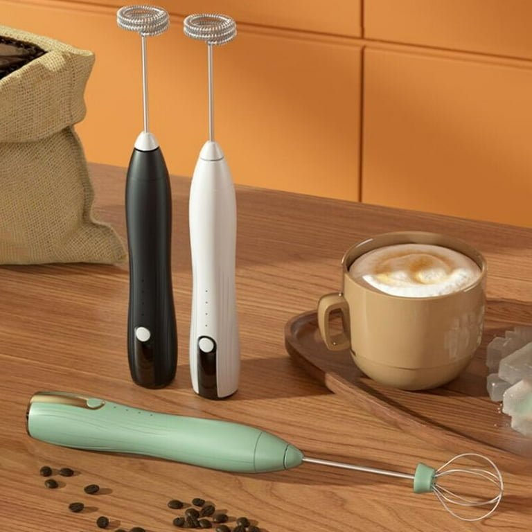 Egg Mixer Powerful Electric Milk Frother High-Speed Motor One-key