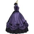 thumbnail image 4 of Gothic Southern Belle Victorian Dress Marie Antoinette Wedding Dress Ball Gown Rococo Masquerade Prom Dress, 4 of 7