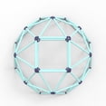 thumbnail image 3 of Geometric Climbing Dome for Kids 3-10, Sturdy High Load Capacity Easy Assembly Indoor Outdoor, 3 of 26
