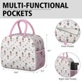 thumbnail image 6 of Womens Ballet Princess Pattern Lunch Box for Work,Insulated Lunch Bag for Women,Loncheras Para Mujer,Leakproof Adult Lunch Bag for Work,Beach,Travel,Picnic,Camping, 6 of 7