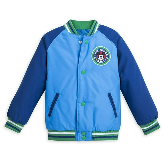 Disney Store Mickey Mouse Boy Varsity Jacket Size 4