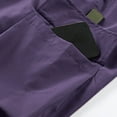 thumbnail image 5 of RYDCOT Men's Elastic Waist Drawstring Pants Casual Fashion Summer Solid Color Pants Purple, 5 of 8