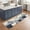 Antique Cream, variant on Entryway Rug 2'x3', Navy Blue Pumpkin Fall Kitchen Runner Rugs Non-Slip Carpet Mats, Thanksgiving Botanical Maple Leaf Bedside Rugs Runners Washable Floor Carpet for Bathroom Laundry Room
