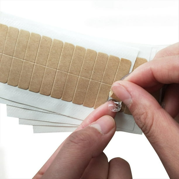 Cinta para Peluca de Doble Cara de Color Caqui, Cinta Adhesiva para Peluquín, Cinta Adhesiva para Encaje Frontal, Pegamento para Peluca Ultrasujetante, Minicinta para Pestañas