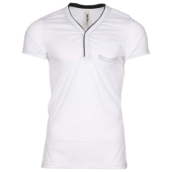 Men's Slim Fit Pocket 2 Button Casual Shirt