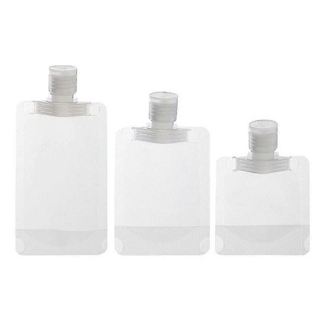 15-piece travel packaging bag for small sample portable bathroom supplies