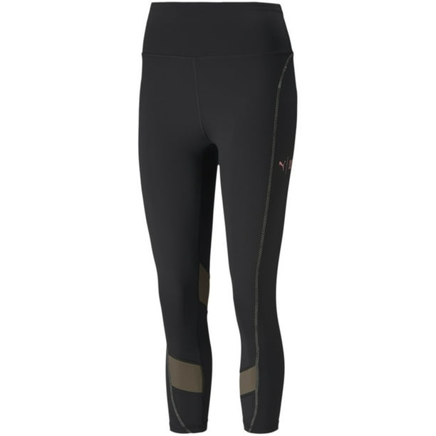 Puma Womens First Mile Compression Athletic Pants, Black, Large 