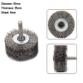 thumbnail image 4 of Brosse en Fil d'Acier 50x25mm Roue Outils Rotatifs pour Métal Élimination de la Rouille Polissage, 4 of 8
