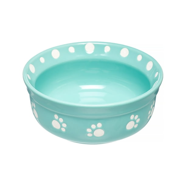 Signature Housewares Paw Dog & Cat Bowl