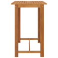 thumbnail image 3 of vidaXL 7 Piece Garden Bar Set with Cushions Grey, 3 of 5