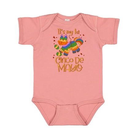 

Inktastic It s My 1st Cinco De Mayo Gift Baby Boy or Baby Girl Bodysuit