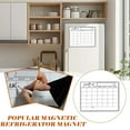 thumbnail image 2 of Magnetic Weekly Meal Planner for Fridge, Magnetic Whiteboard Calendar and Shopping List, Family Calendar Organiser, Refrigerator Menu Board for Kitchen Office, for Food Prep, 2 of 9