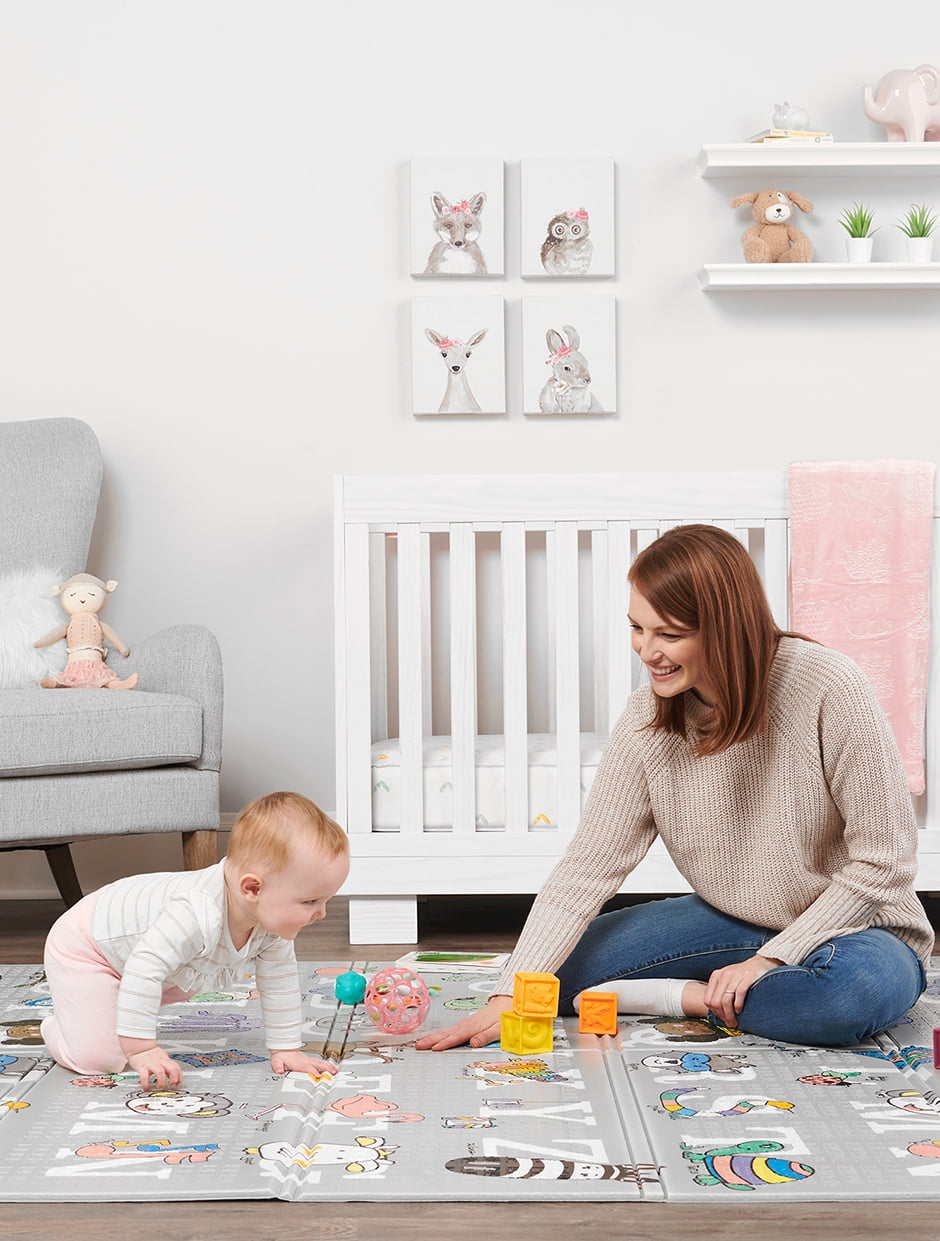 baby folding play mat