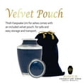 thumbnail image 5 of Ample Cremation Urn-Timeless Dark Blue Cremation urn (Size=11x7 in), 5 of 5