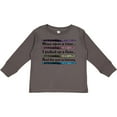 thumbnail image 3 of Inktastic Funny Flute Music Quote Boys or Girls Long Sleeve Toddler T-Shirt, 3 of 5