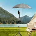 thumbnail image 1 of BELOVING Parapluie pour Caméra Clip Réglable Protection Solaire pour Diffusion en Direct en Extérieur L, 1 of 10